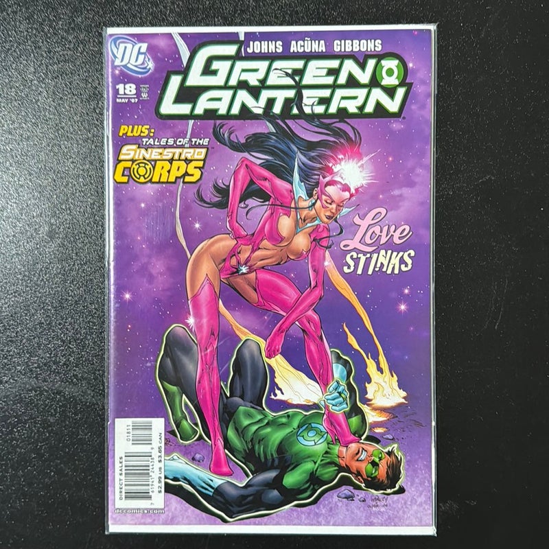 Green Lantern # 18 May 2007 Tales of The Sinestro Corps DC Comics