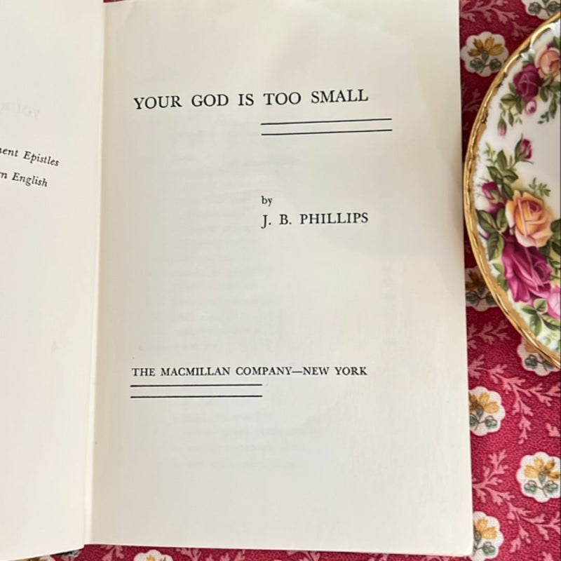 Your God is too small