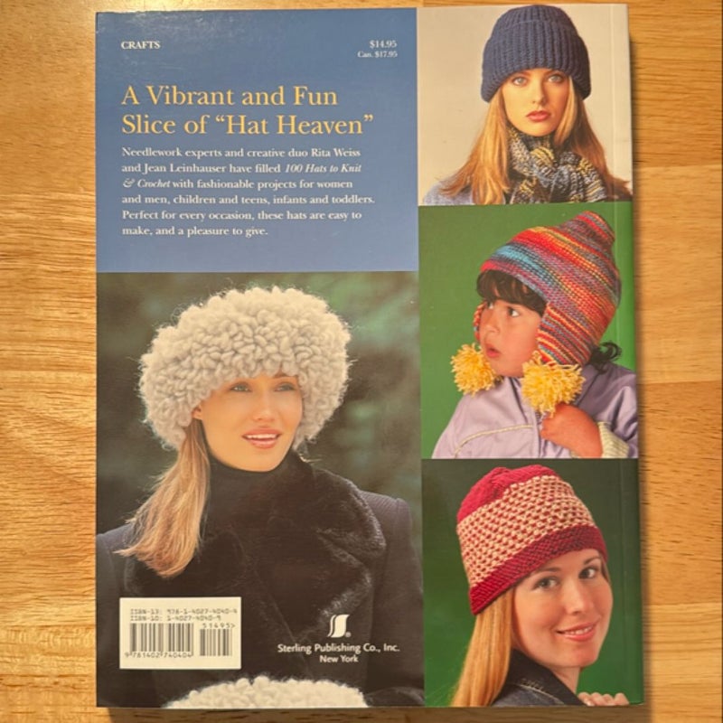 100 Hats to Knit and Crochet