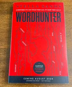 Wordhunter (Advanced Reader Copy)