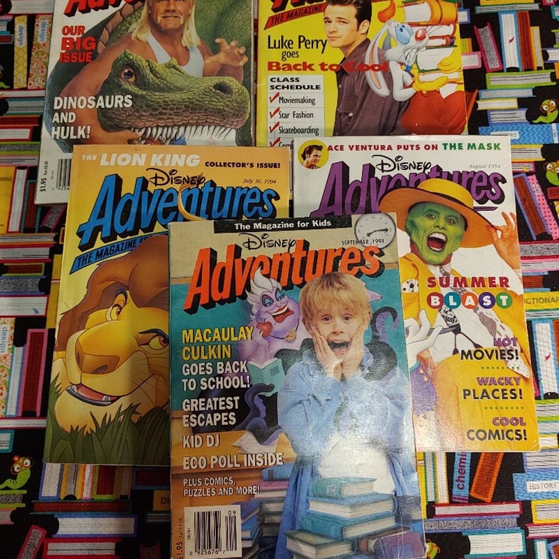 Disney adventures magazine 