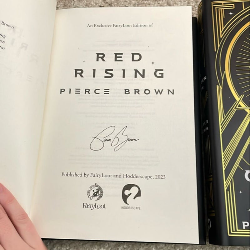 Fairyloot Red Rising Series