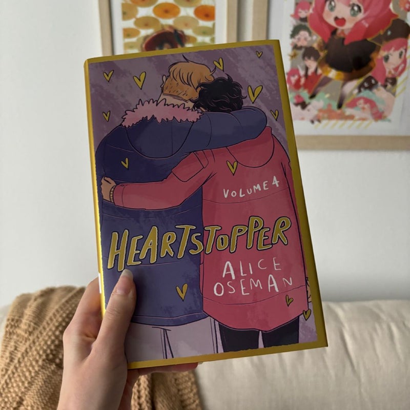 Heartstopper Volume 4 Signed Fairyloot Edition