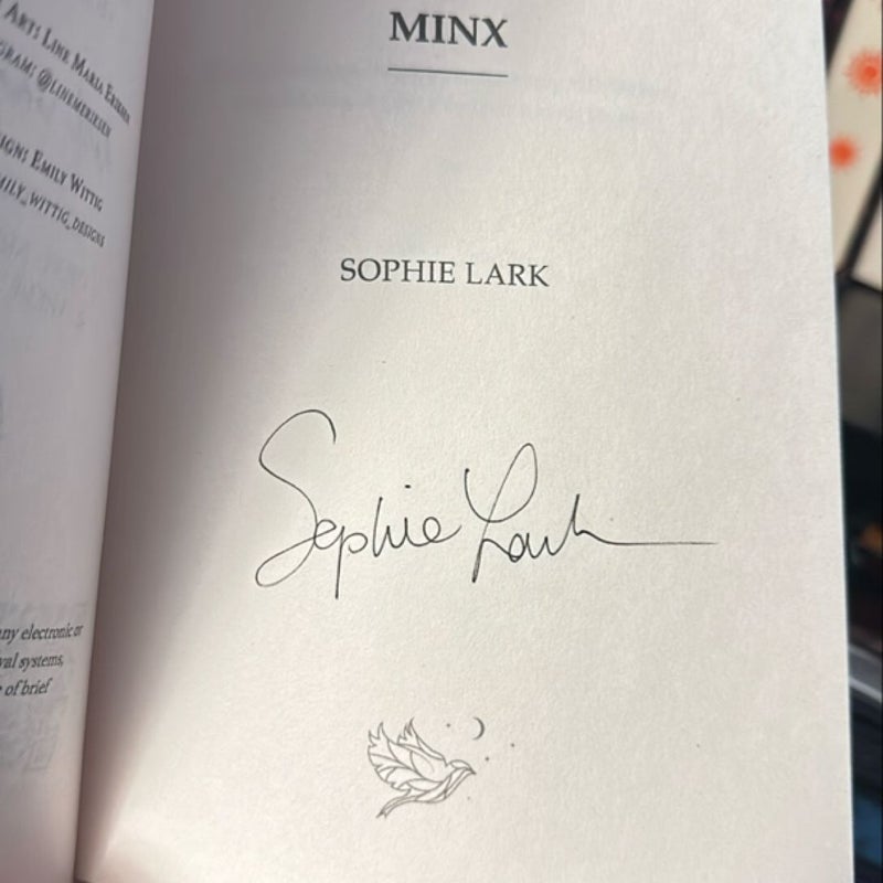 Minx signed