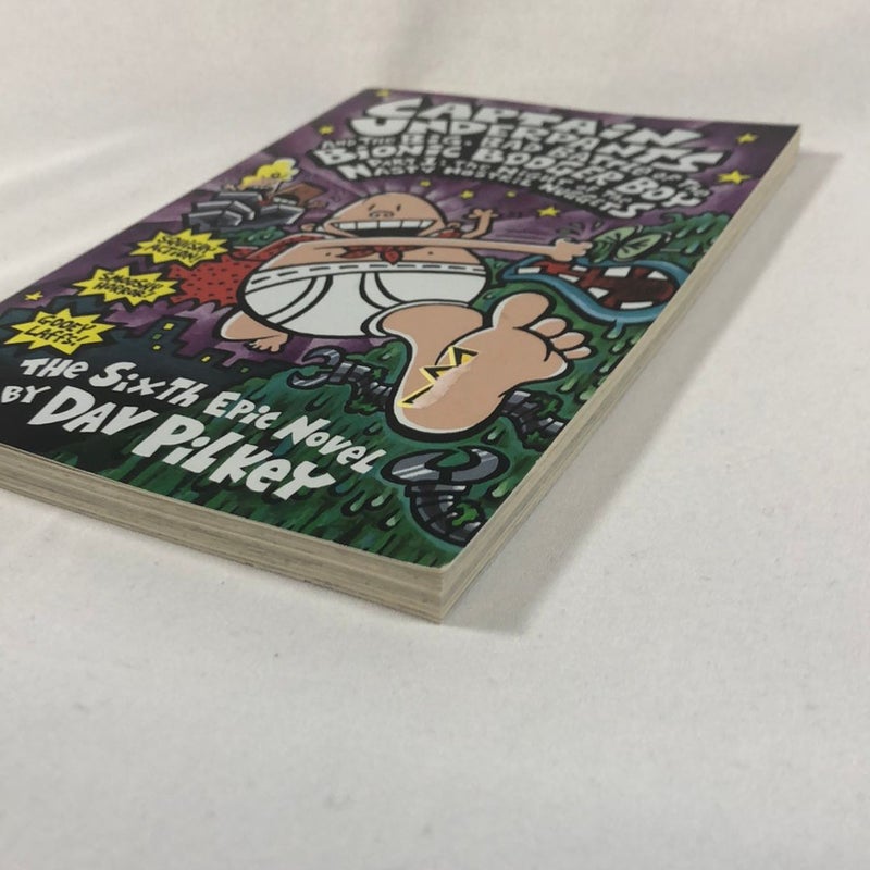 Captain Underpants and the Big, Bad Battle of the Bionic Booger Boy