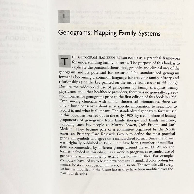 Genograms Assessment and Intervention