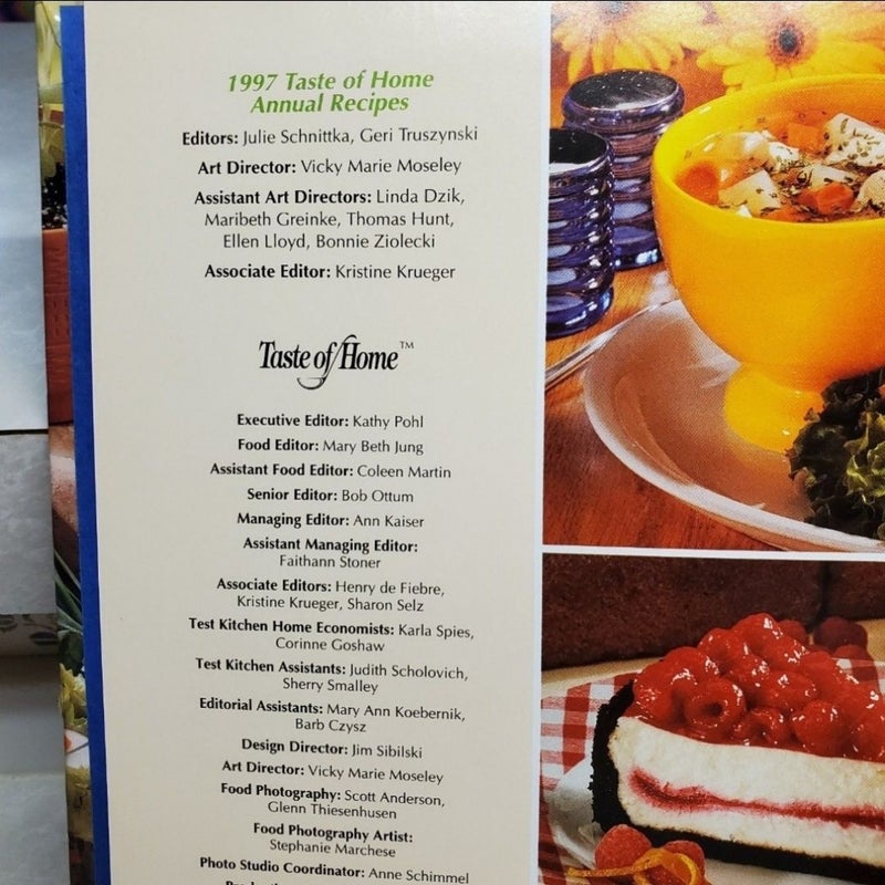 1997 Taste of Home Annual Recipes
