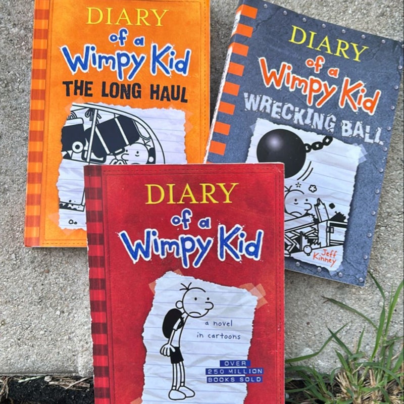 Diary of a Wimpy Kid #1, #9, & #14