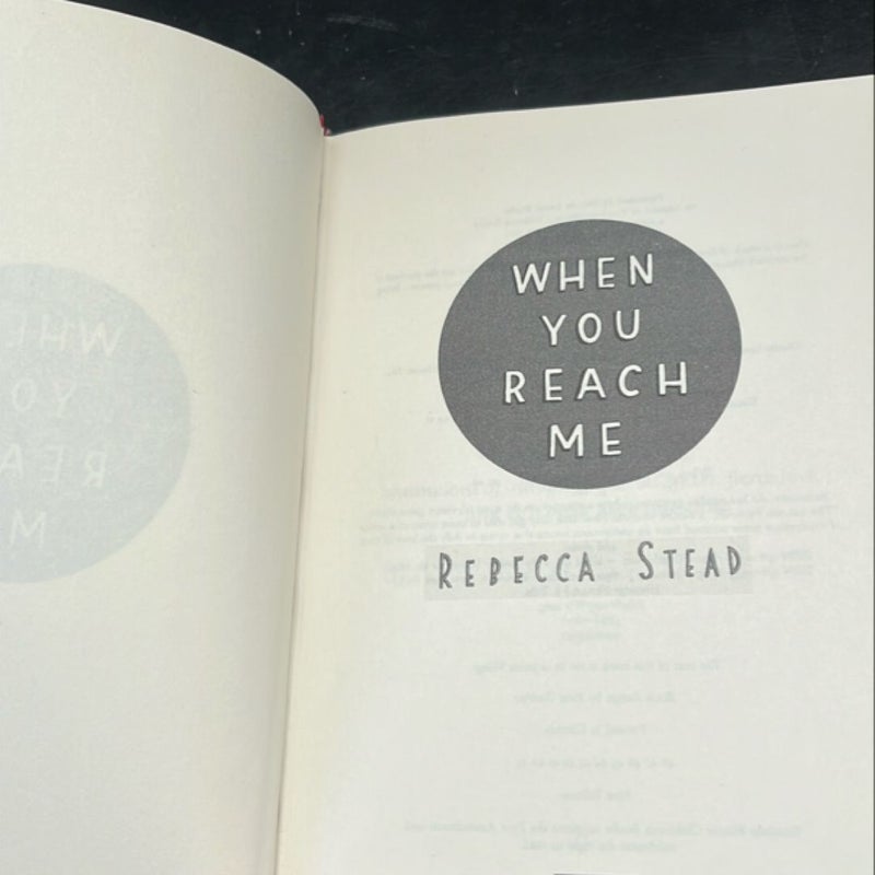 When You Reach Me