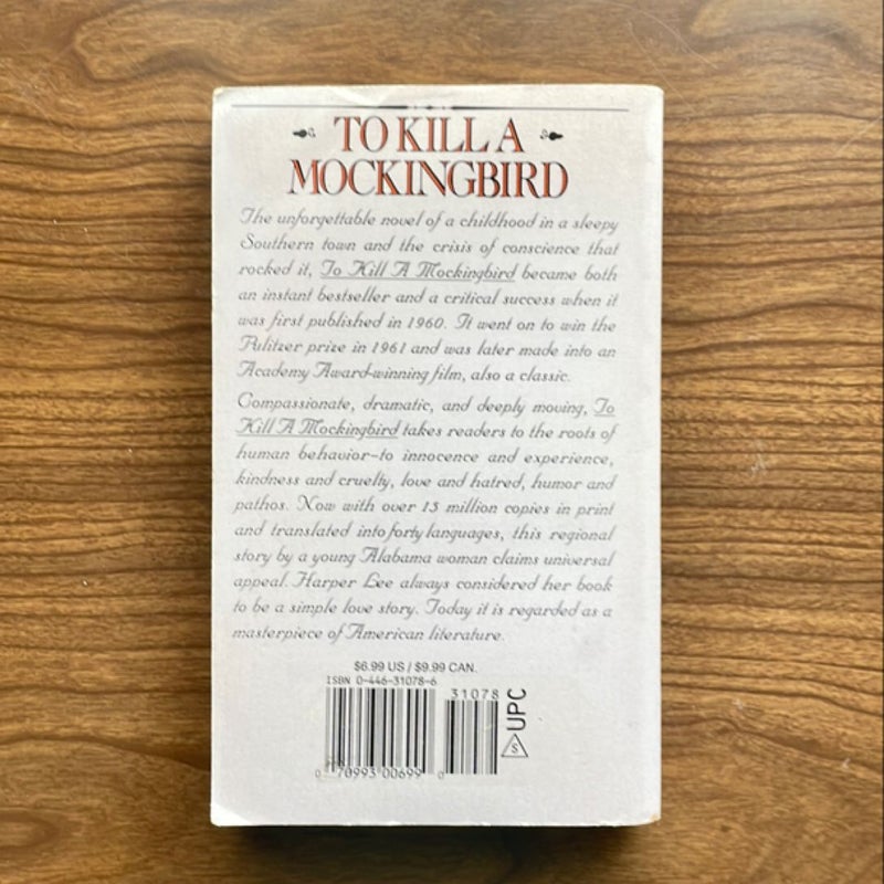 To Kill A Mockingbird