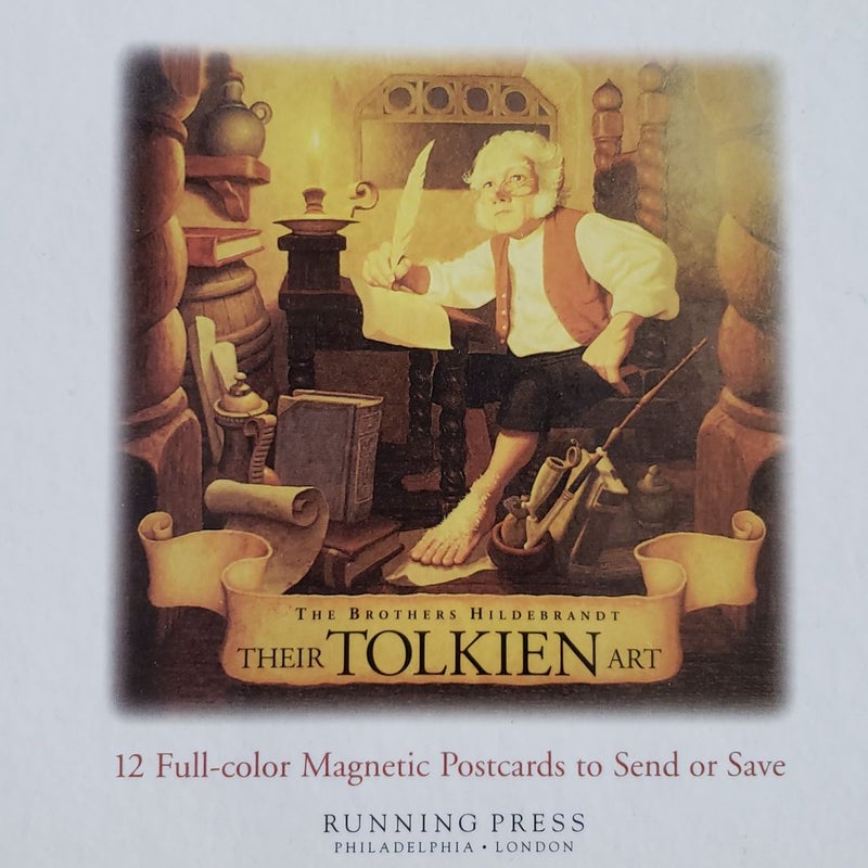 Tolkien Magnet Postcard Book