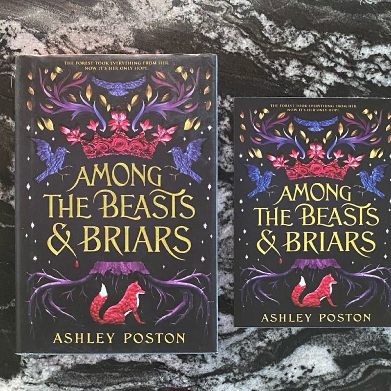 Owlcrate Special Edition Among the Beasts & Briars by Ashley Poston SIGNED