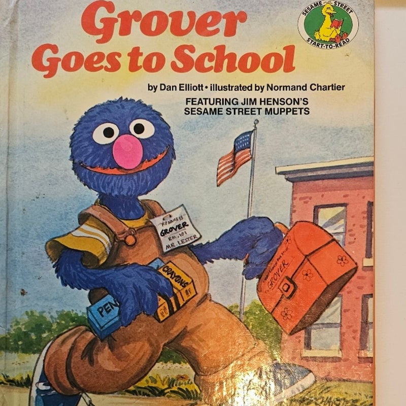 Vintage sesame street golden books