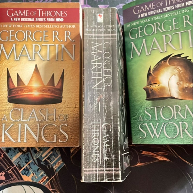 Game of Thrones (first four books)