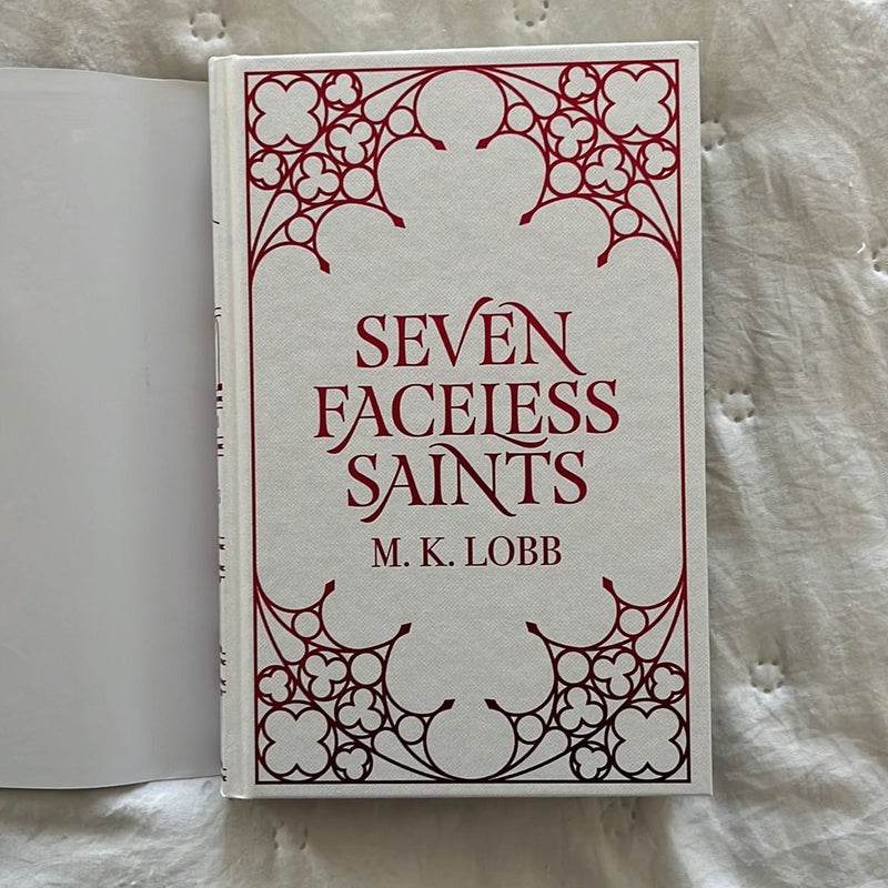 Seven Faceless Saints (Fairyloot Exclusive Edition)