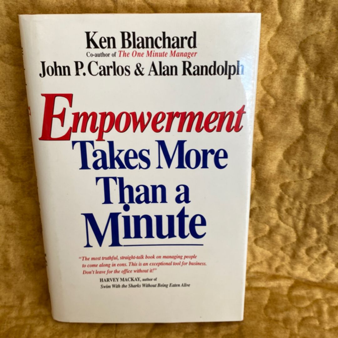 Empowerment Takes More Than a Minute