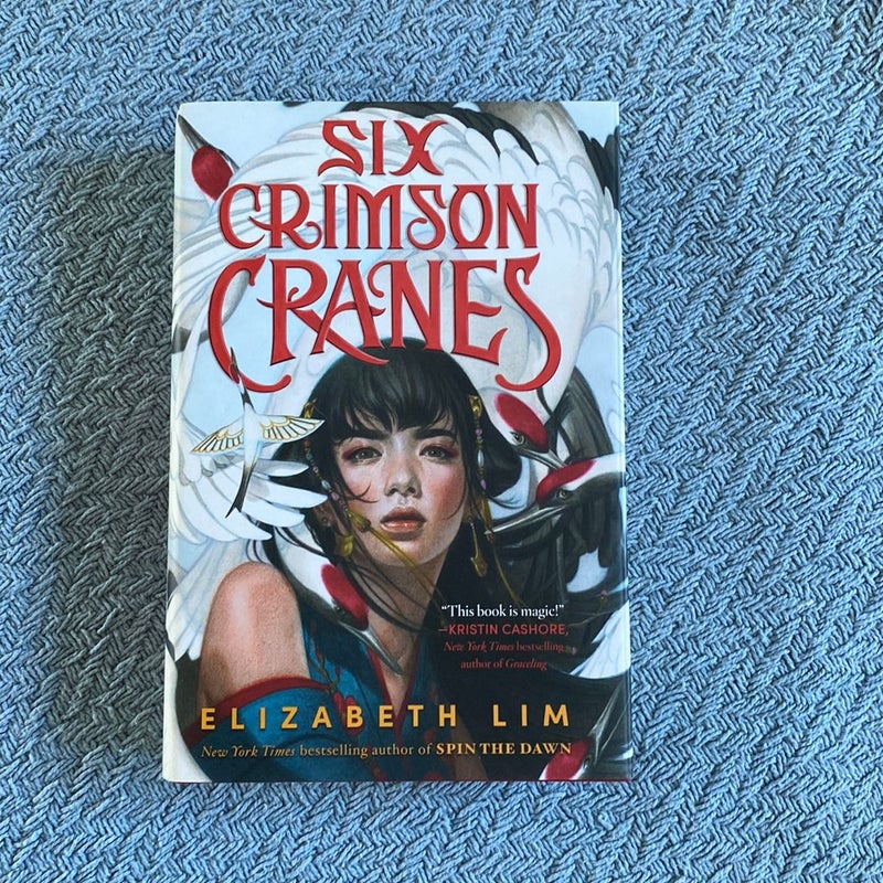Six Crimson Cranes