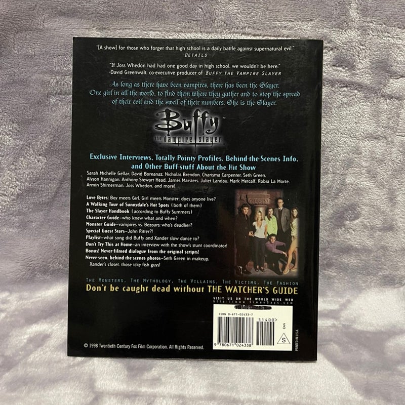 Buffy the Vampire Slayer The Watcher's Guide