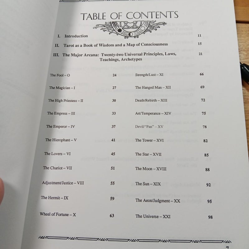 The Tarot Handbook