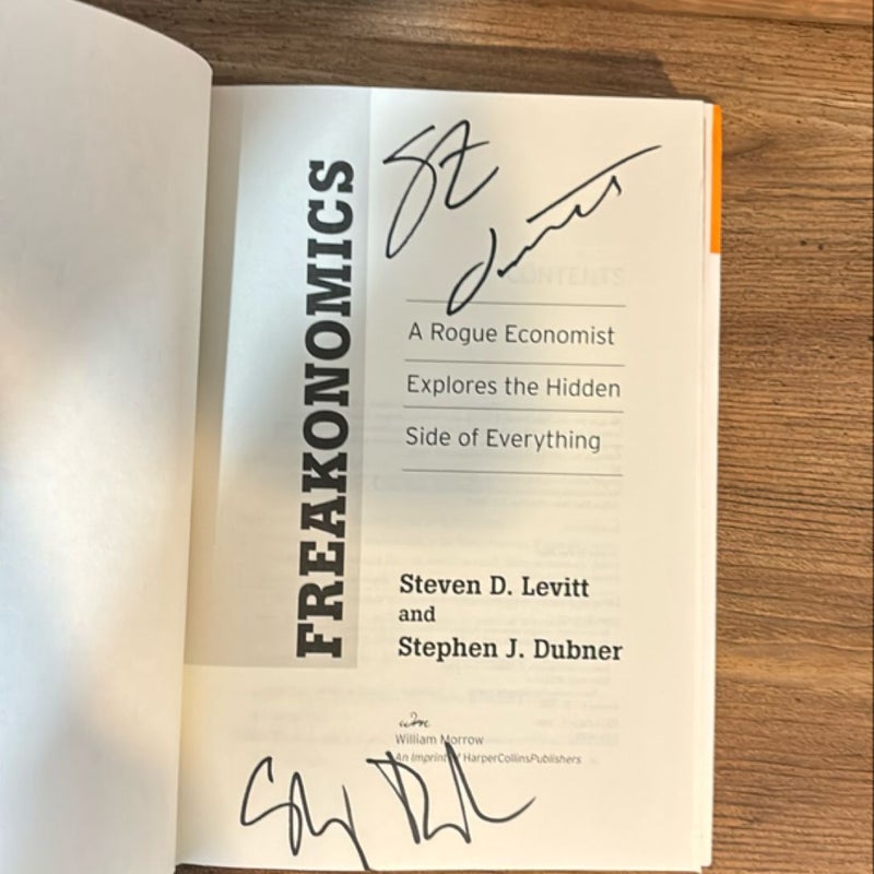 Freakonomics Signed