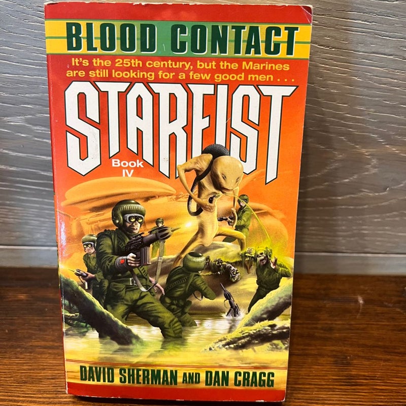 Military Science Fiction Lot  Starfist Books 2,4,5,7 & 9 David Sherman Dan Cragg