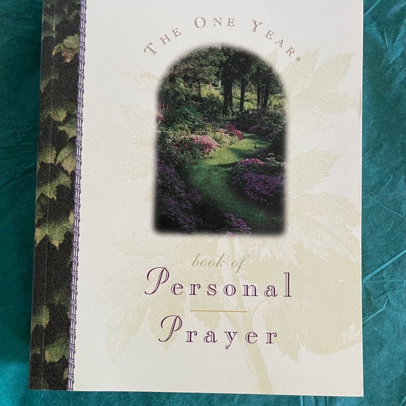 The one year book of person prayer 