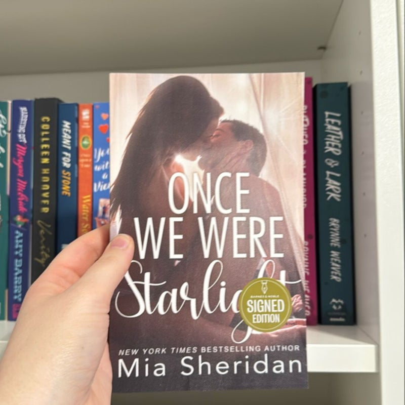 Once We Were Starlight Signed 