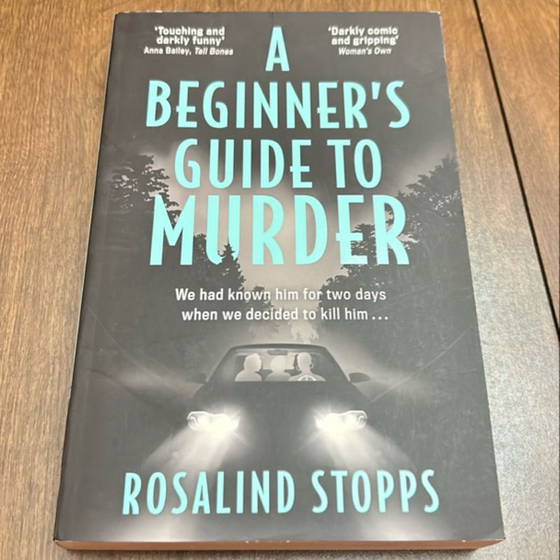 A Beginner's Guide to Murder