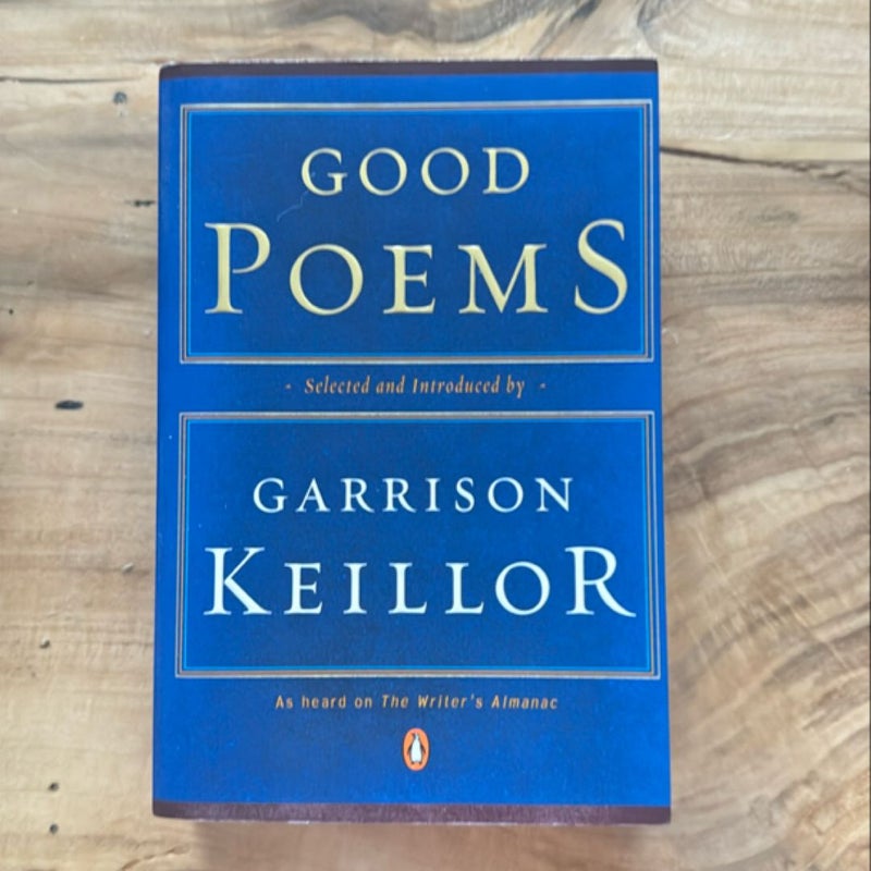 Good Poems