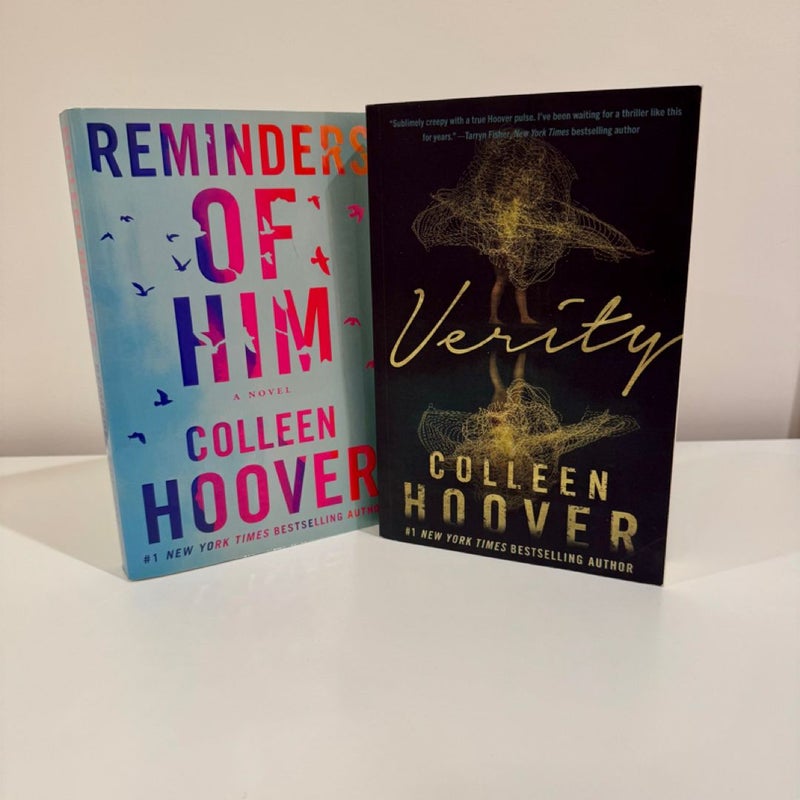 Colleen Hoover Bundle: Verity & Reminders of Him 