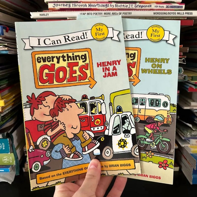 Everything Goes Book Bundle, 2 Books, Readers