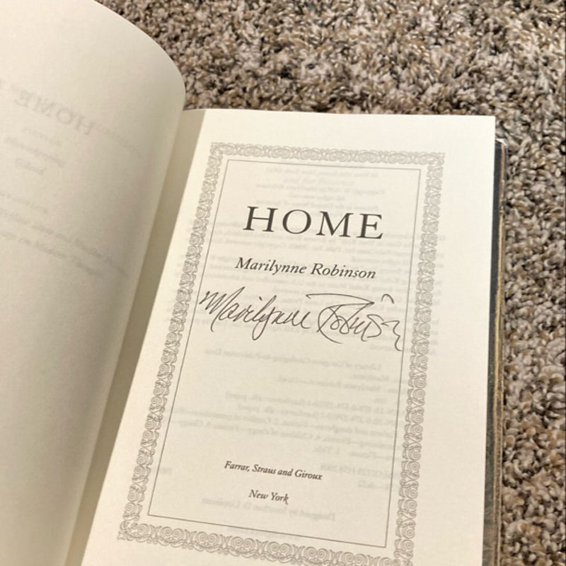 Home (signed, first edition)