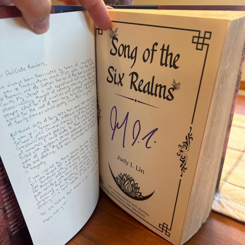 Song of the Six Realms OWLCRATE EXCLUSIVE 