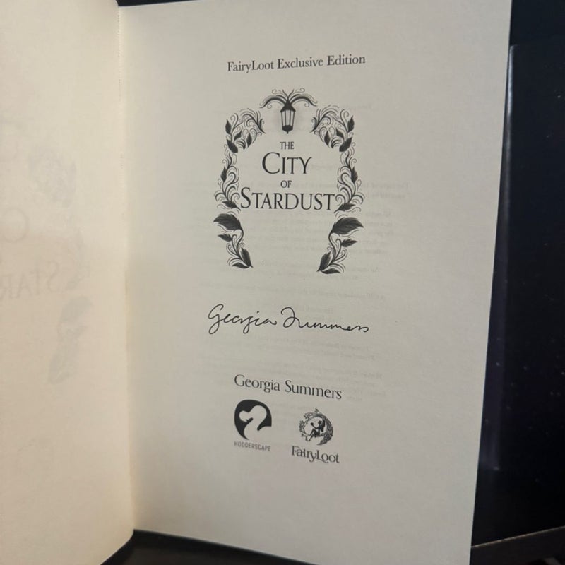 The City of Stardust (FairyLoot exclusive, digitally signed)