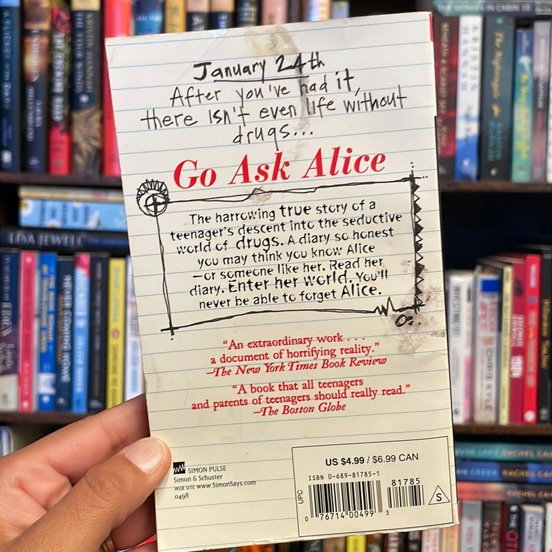 Go ask Alice 