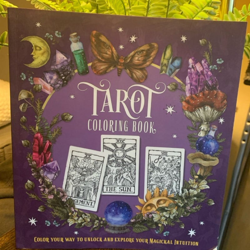 Tarot Coloring Book