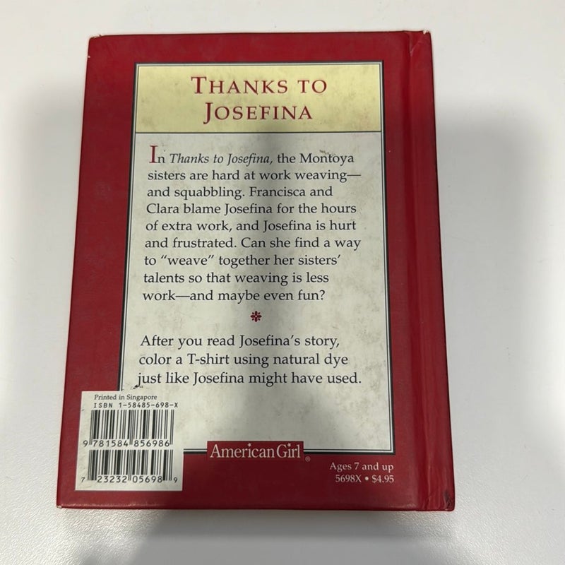 Thanks to Josefina