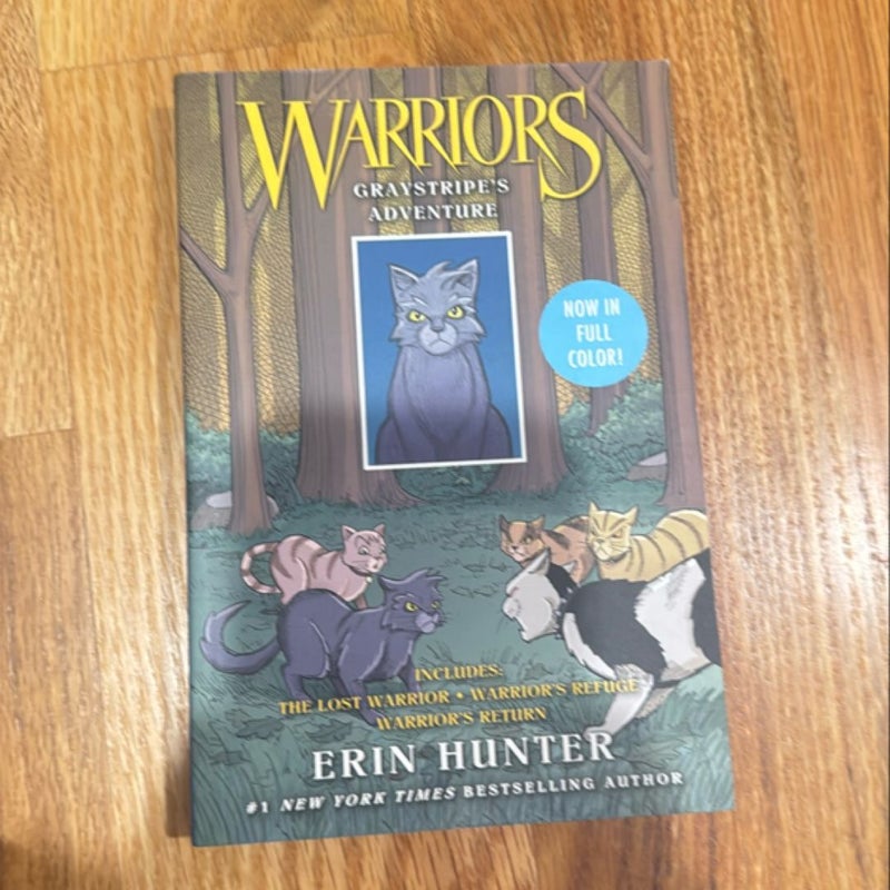 Warriors Manga: Graystripe's Adventure: 3 Full-Color Warriors Manga Books In 1