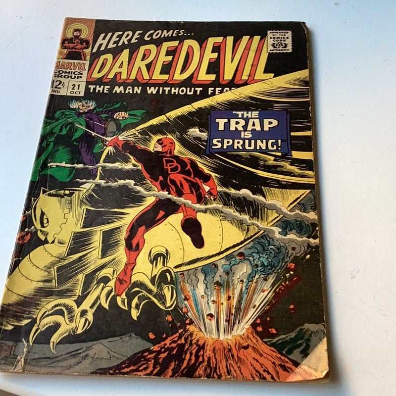 Daredevil comics the trap is sprung 