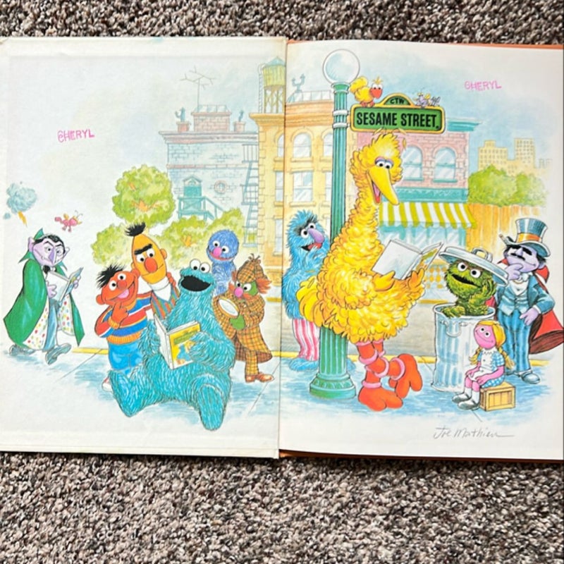 Vintage Sesame Street Library 