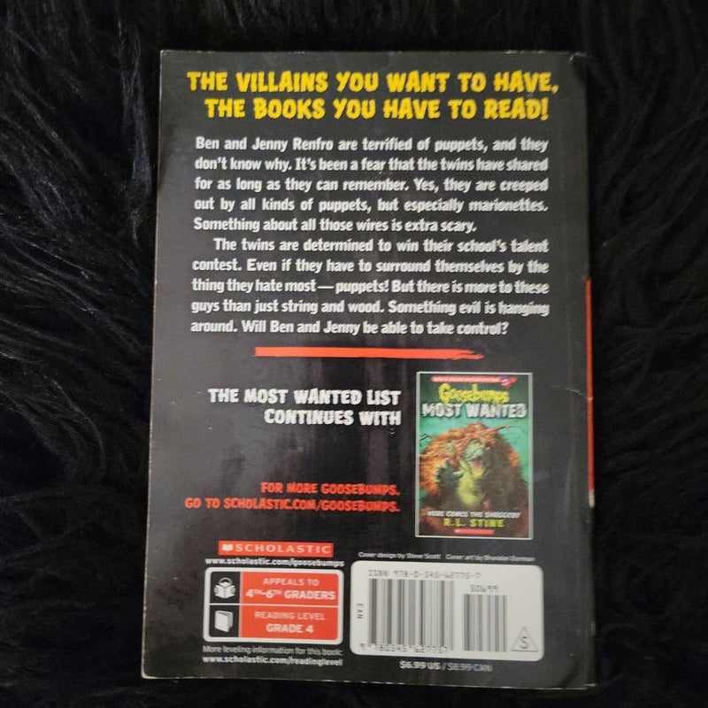 Night of the Puppet People (Goosebumps Most Wanted #8)