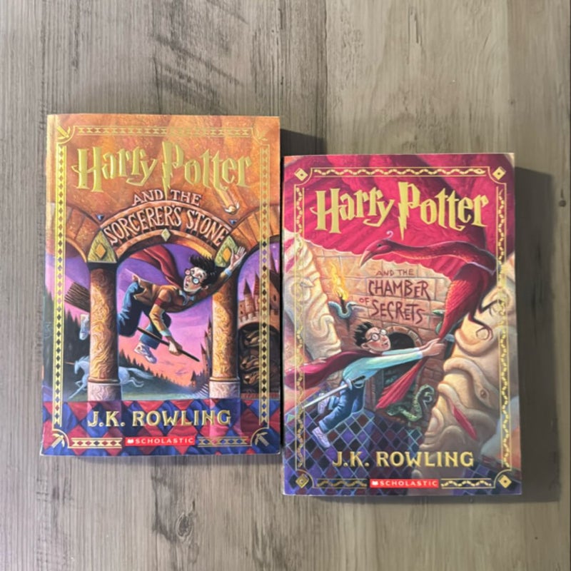 Harry Potter and the Sorcerer's Stone + Chamber of Secrets 