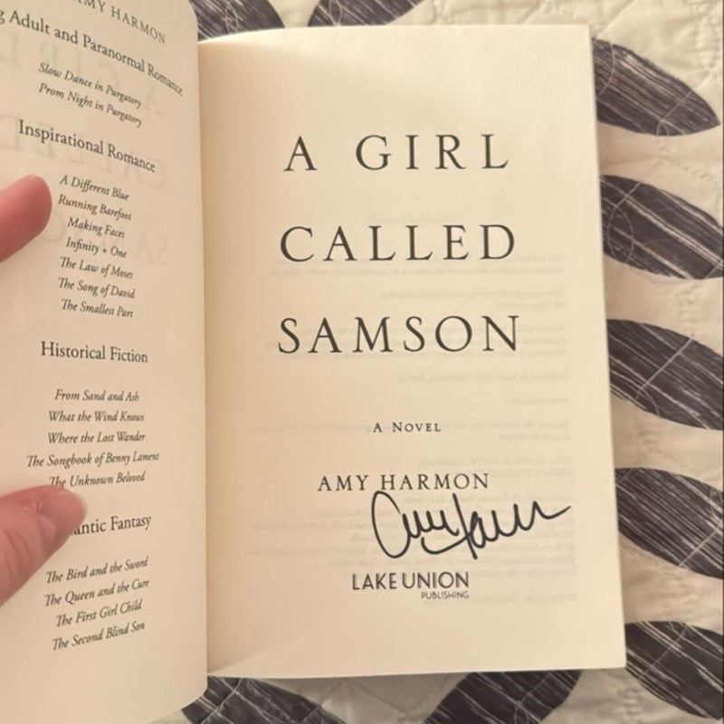 A Girl Called Samson SIGNED