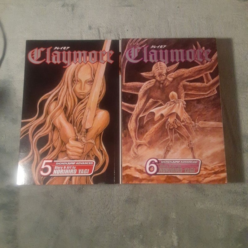 Claymore By Norihiro Yagi, Viz English Manga Lot Vol. 3,4,5,6,7,8,9,10