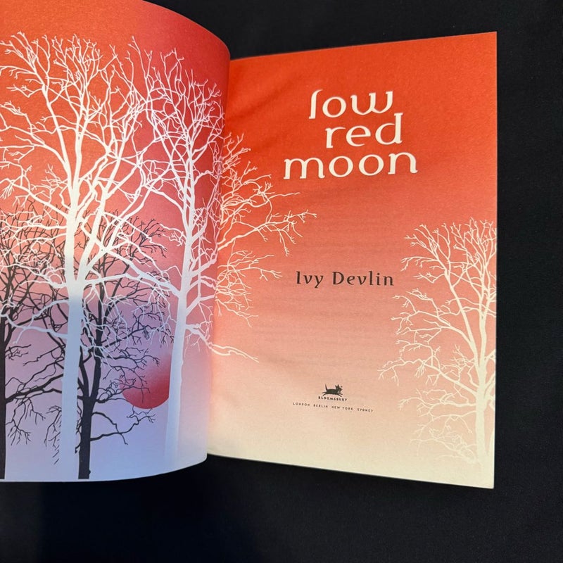 Low Red Moon