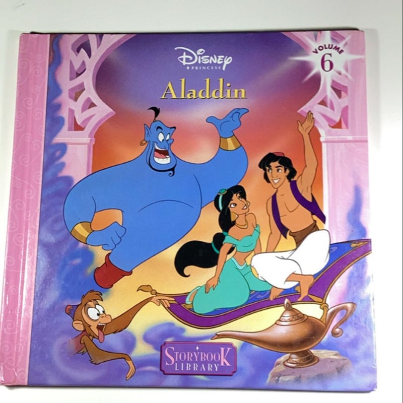 Disney Princess- Aladdin - Storybook Library Volume #6