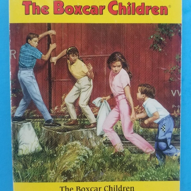 VINTAGE THE BOXCAR CHILDREN MYSTERY BOOKS BOXED SET #1-4 NEW EXCEPT FOR BOOK #1