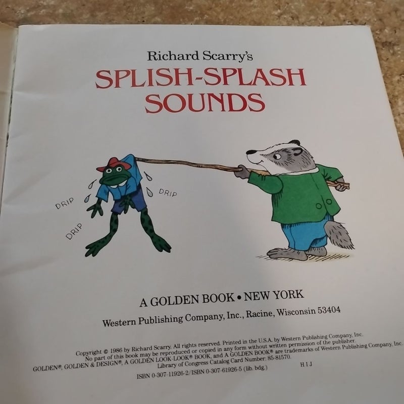 Splish -  Splash Sounds