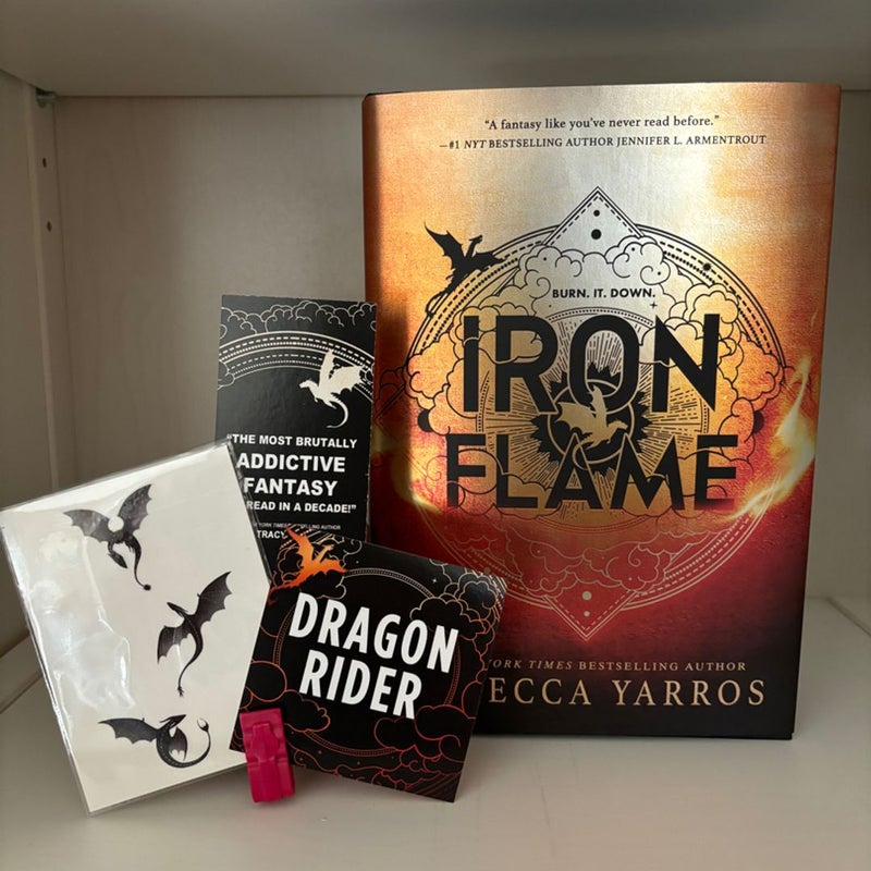 Iron Flame Signed