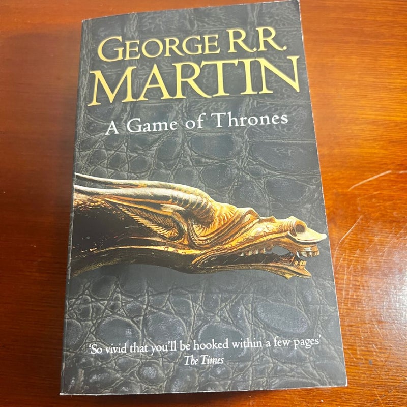 A Game of Thrones A Song of Fire and Ice Book 1